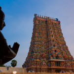 The ancient temple of Goddess Meenakshi