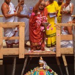 Kalashabhisheka of the shrine of Sri Kashi Vishalakshi Sameta Vishweshwarar