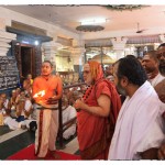 The Jagadguru inside the Sri Ardhanardhishwara Temple The Jagadguru inside the Sri Ardhanardhishwara Temple