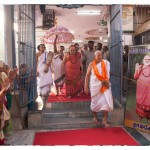 The Jagadguru at the Sri Ardhanardhishwara Temple The Jagadguru at the Sri Ardhanardhishwara Temple