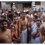 Large gathering outside the Selva Vinayakar Temple Large gathering outside the Selva Vinayakar Temple