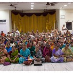 The Jagadguru gave Darshan to a large gathering in a hall adjacent to the Adivyadhihara Sri Anjaneya Swamy Temple The Jagadguru gave Darshan to a large gathering in a hall adjacent to the Adivyadhihara Sri Anjaneya Swamy Temple
