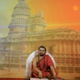 Sri Sannidhanam during the Upanyasa of Vidwan Mani Dravid