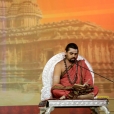 Sri Sannidhanam performed the Parayana of the 5th Sarga of the Madhaviya Shankara Digvijaya Parayana