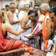 On April 25, Sri Sannidhanam visited the Ayyappan Puja Sangam (Ramnagar)