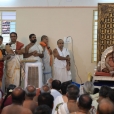 The Jagadgurus at the public function at the Sringeri Shankara Math in Gobichettipalayam