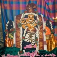 Sri Sannidhanam at the Sri Rukmini Satyabhama Sameta Sri Krishna Swamy temple in Brahmadesham