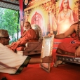 Public function welcoming the Jagadgurus to Kanhangad