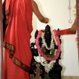 Sri Sannidhanam then proceeded to the Bhadra Sundari Ashramam in Chattrapatti