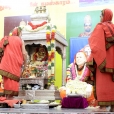 Sri Mahasannidhanam performed a special Aradhana Puja to His Parameshti Guru, the 33rd Acharya of the Peetham, Jagadguru Sri Sacchidananda Shivabhinava Nrisimha Bharati Mahaswamiji