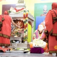 Sri Mahasannidhanam performed a special Aradhana Puja to His Parameshti Guru, the 33rd Acharya of the Peetham, Jagadguru Sri Sacchidananda Shivabhinava Nrisimha Bharati Mahaswamiji