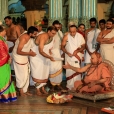 Jagadgurus visit the Amba Vilas Palace of the Mysuru Royal family