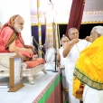 Guru Bhakta Mani Sri PR Subrahmaneya Rajha being honored