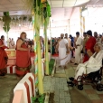 On April 6, 2017, a Sahasra Modaka Ganapati Homa was conducted in the morning in the precincts of the newly constructed Sharadamba temple