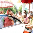 On April 8, Sri Sannidhanam visited the Meenakshi Chokkanathar temple