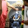 Sri Mahasannidhanam performing the Prathishta Kumbhabhisheka of Sri Rajaganapati