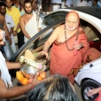 The Jagadagurus arriving at the Ramanathapuram Palace "Ramalinga Vilasam"