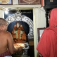 Sri Sannidhanam has darshan at the Sringeri Shankara Math