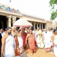 The Jagadgurus at the famous Rangantha Swamy Temple