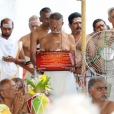 Sri Sannidhanam at the Mahaganapati temple at Melagaram