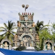 Sri Sannidhanam at the Meenakshi Sameta Chokkalinga Swamy temple in Ravanasamudram