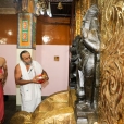 Sri Sannidhanam gracing the Vinayaka Nagar Agrahara and having Darshan at the Mahaganapati temple